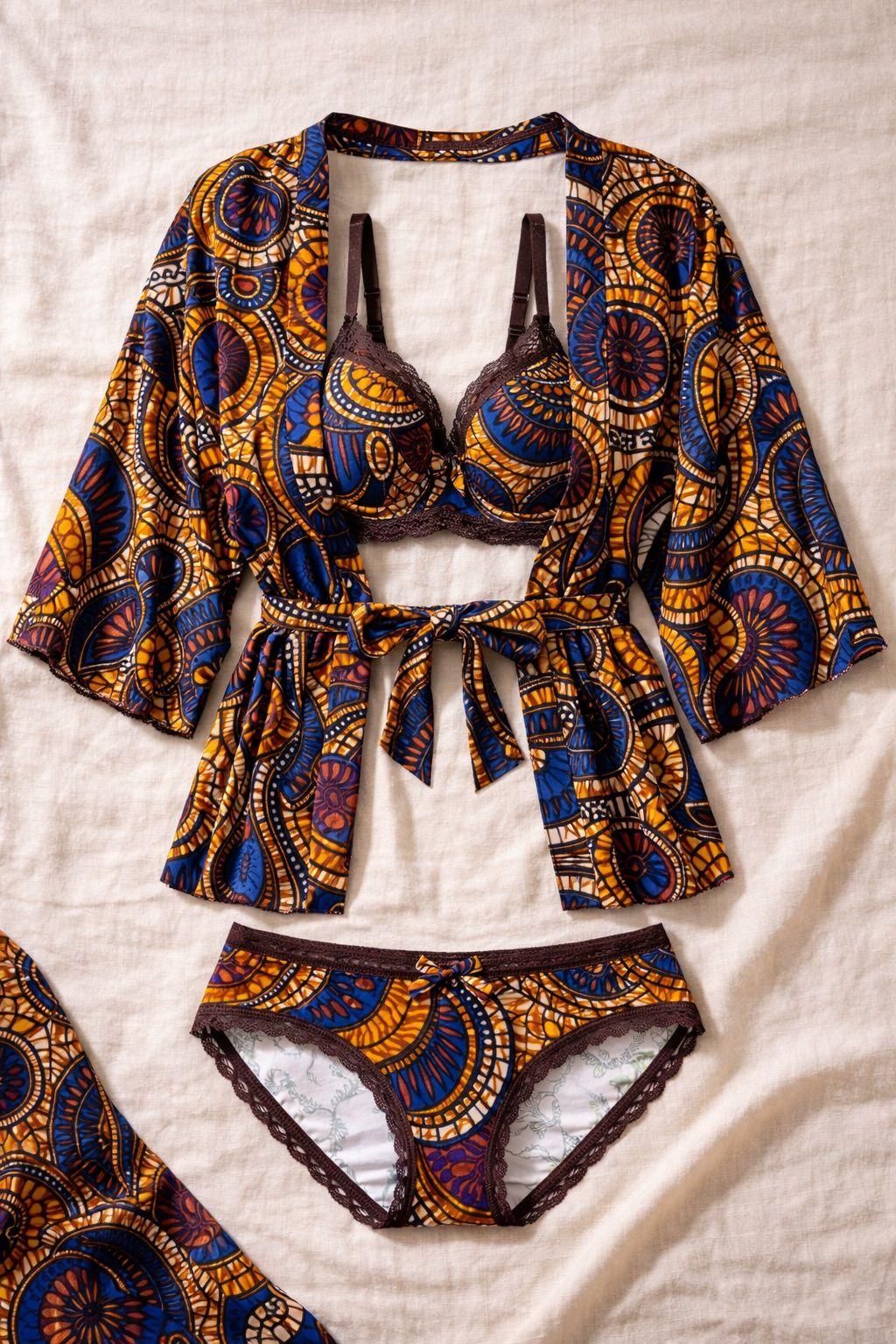 Atamfa Lingerie with Robe